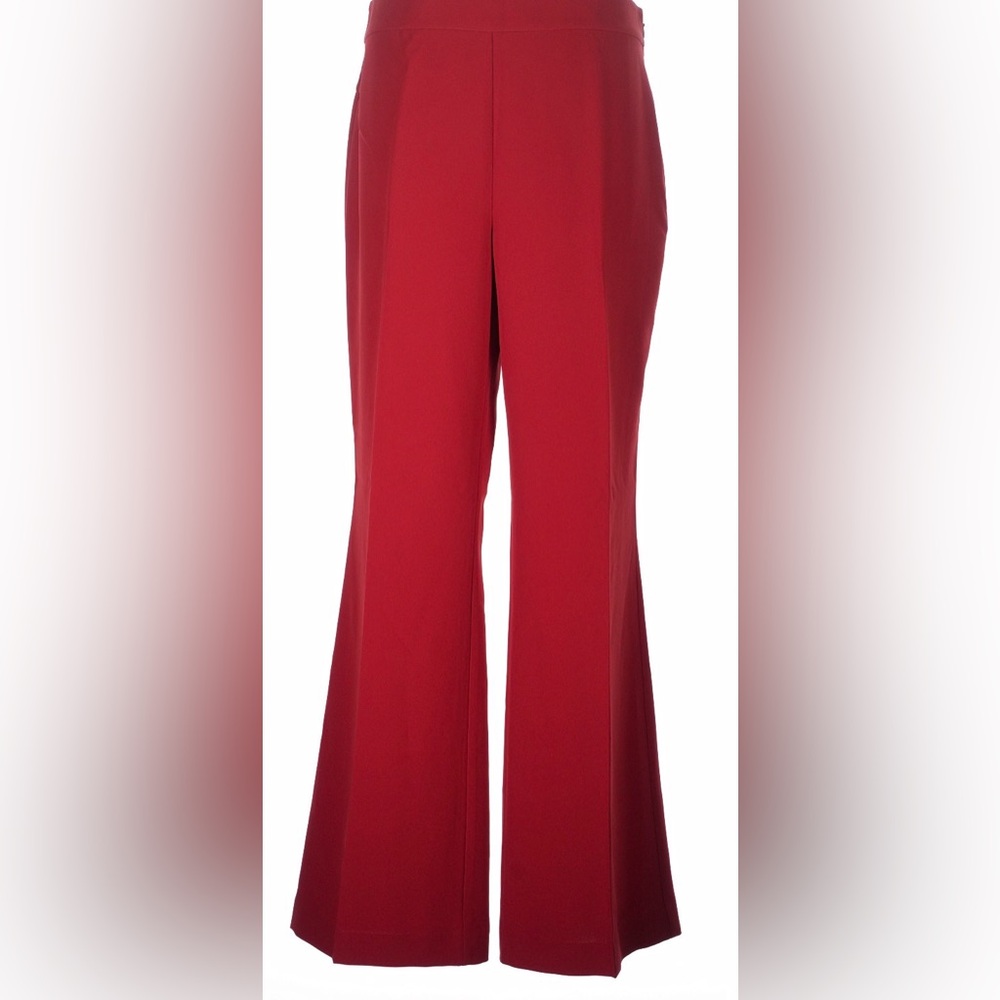 Ann Taylor Crimson Flare Pants